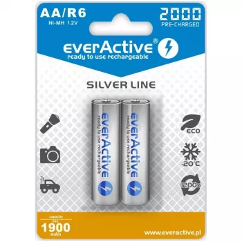 PILHAS R6/AA 2000 mAh, BLISTER 2 UNID.