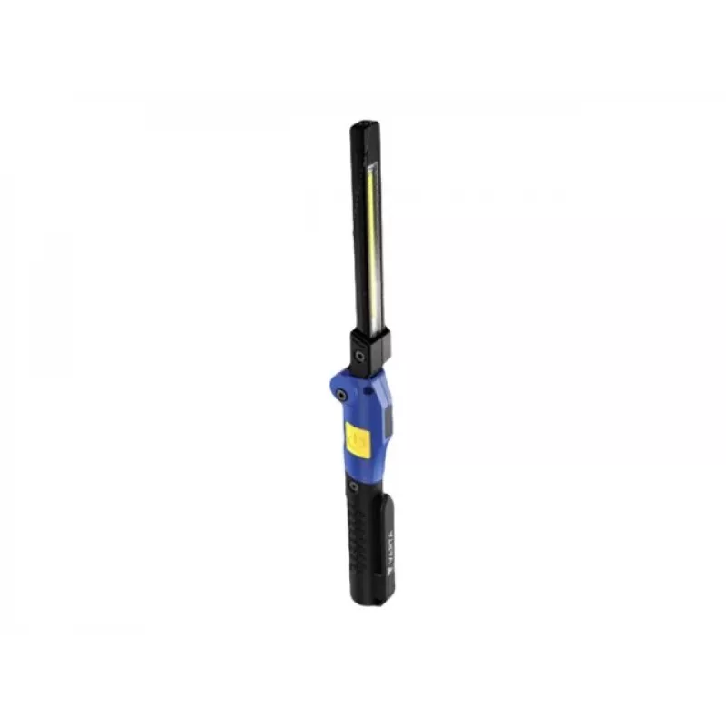 Luminária de trabalho manual Varta Work Flex preto LED, 100 lm, bateria incorporada, 6 h, alumínio/nylon/PC/borracha, 120 mm