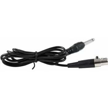 Cabo adaptador para guitarra Omnitronic UHF-300 (13063313) jack 6,35 mm, 1,5 m