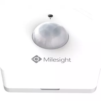 Sensor PIR e de luz sem fios Milesight WS202-868M LoRaWAN detetor de movimento e luz ambiente 868 MHz