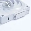 Ventoinha para caixa sem fios Lian Li UNI FAN 12CL1W3W branca — 120mm, compatível com hub PWM, modular