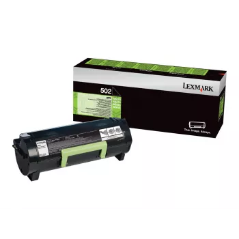 Toner Lexmark 502 1500 páginas preto
