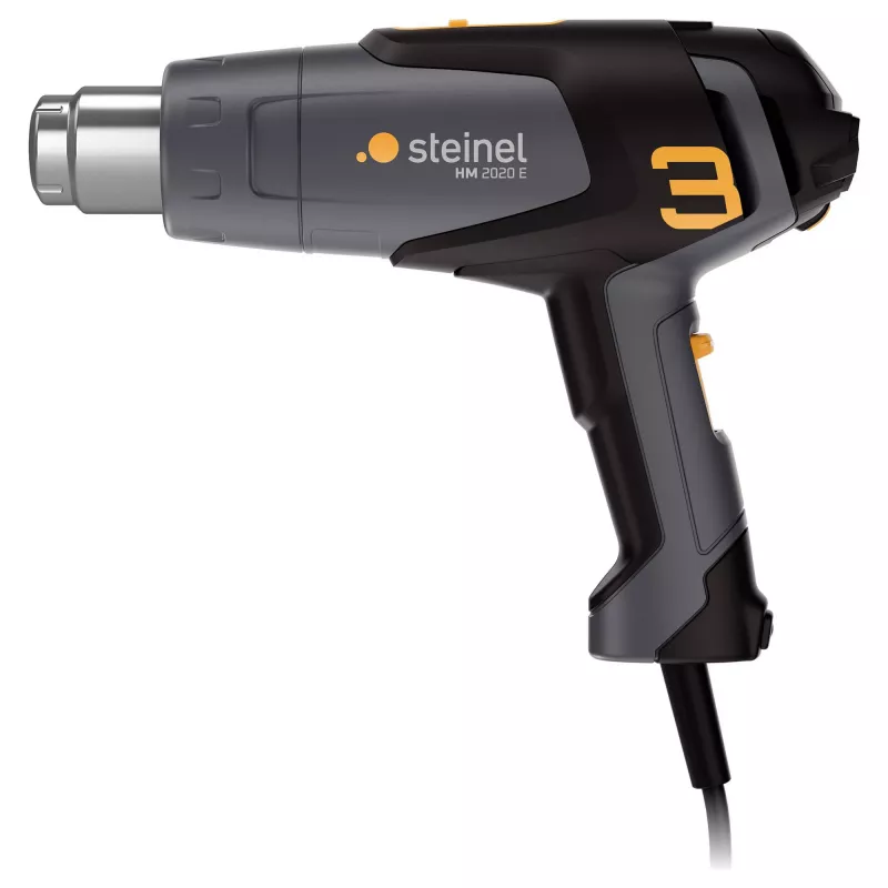 Soprador de ar quente Steinel HM 2020 E 2000 W com temperatura ajustável e punho ergonómico