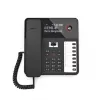 Telefone DECT Gigaset DESK 800A auscultador com fios 200 entradas na lista telefónica preto