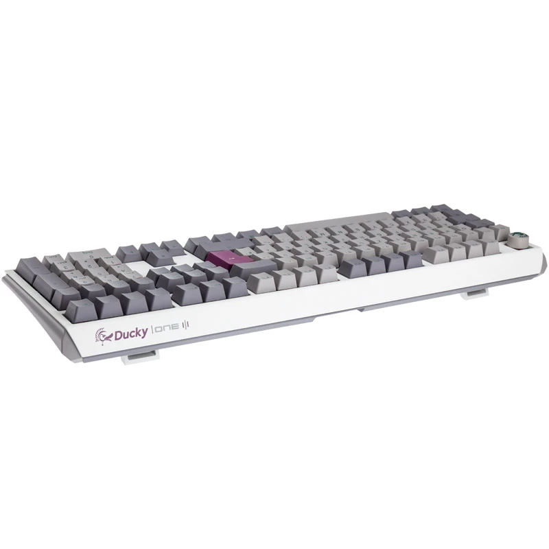 Teclado Ducky One 3 Gaming USB cinzento