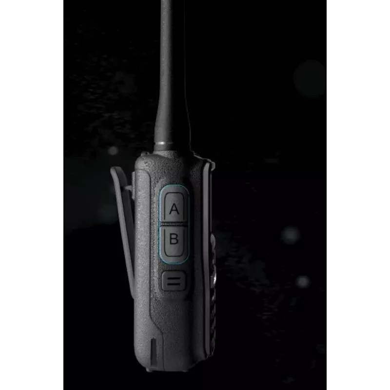 Baofeng UV-5R EU MINI walkie-talkie, USB-C, Bluetooth, VHF/UHF, banda aeronáutica, antena de 15 cm, verde