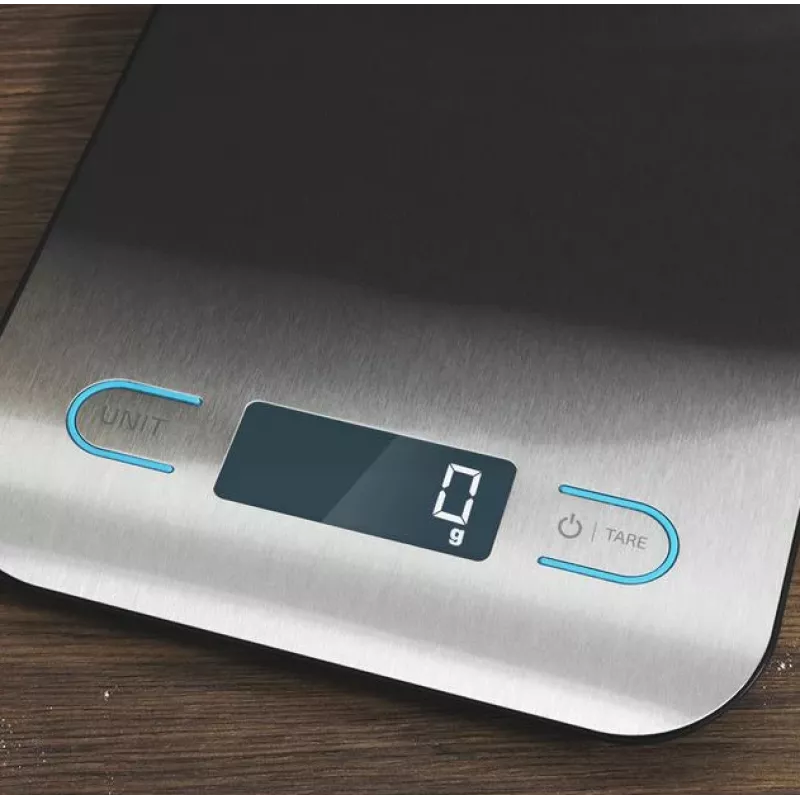 Balança de cozinha Cecotec | CookControl | Capacidade máxima 5 kg | Divisão 1 g | Ecrã LCD
