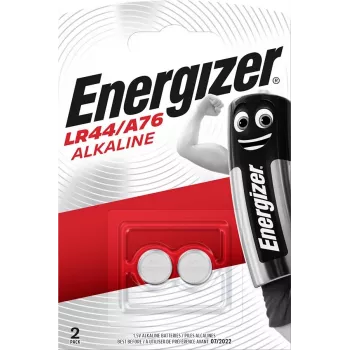 Pilhas Energizer alcalinas Specialty LR44/ A76 2 unid. 1,5V