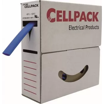 Cellpack GmbH Tubo termorretrátil em caixa dispensadora 10 m SB 6.4-3.2 az (127060)