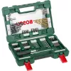 Conjunto de brocas/pontas V-Line TIN, 91 peças, conjunto de brocas e pontas (verde)