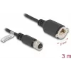 Cabo de rede DeLOCK M12 80454 RJ45 Cat5e 3 m preto