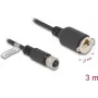 Cabo de rede DeLOCK M12 80454 RJ45 Cat5e 3 m preto