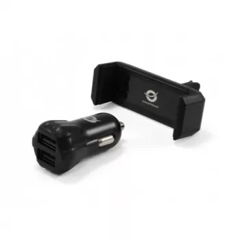 Kit de carregador de automóvel Conceptronic CUSBCAR2AKIT