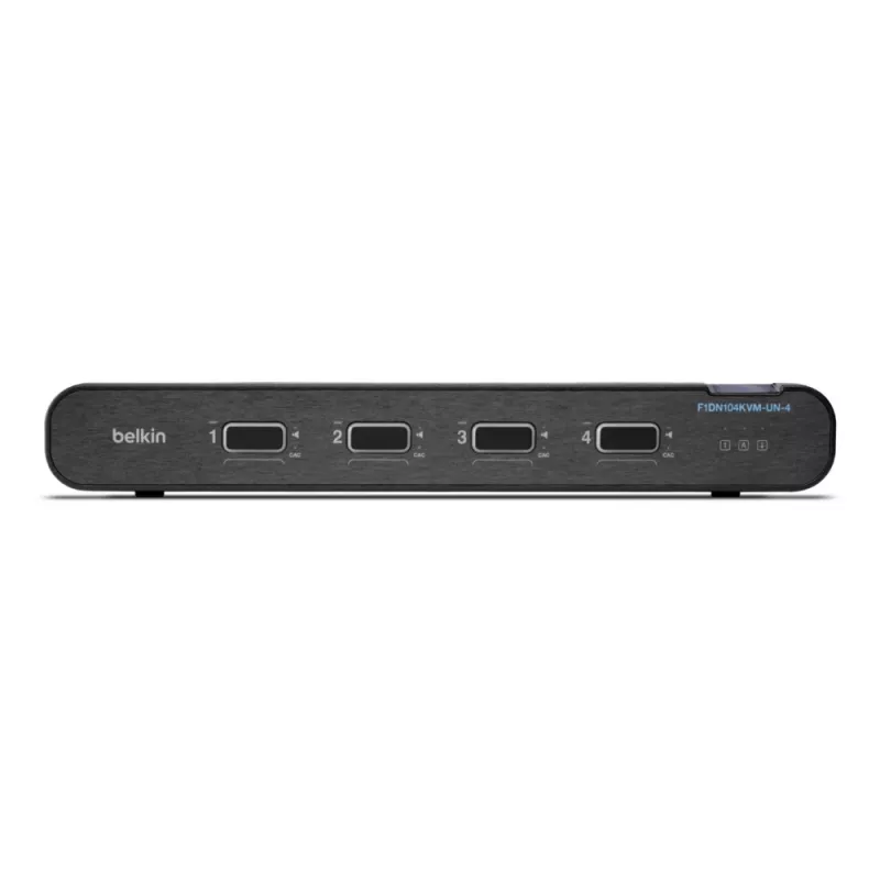 Belkin 4P Sngl Head DP/HDMI para DP/HDMI Video Secure DT KVM Switch PP4.0 (F1DN104KVM-UN-4)