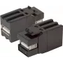 Busch-Jaeger 2112 U-101. Tipo: dimmer. Formato: embutido, controlo: botão rotativo, cor do produto: preto. Tensão de entrada AC: 230 V, frequência de entrada AC