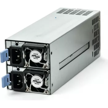 FANTEC NT-MR550W 2x550W EPS Mini Redundant Full Range 24+8+4pin Alta disponibilidade 24x7 Hot Swap 2x entrada de corrente (2164)