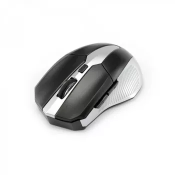Rato SBOX WM-9017BS preto/prateado USB