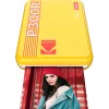 Impressora Kodak Mini 3 Square Retro Pass Photo Printing Technology Amarela
