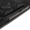 Base de refrigeração para portátil Kolink KL-F500 para 17,3 polegadas (43,9 cm) — 6 ventoinhas, 1900 rpm, USB, preto