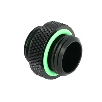 Adaptador Barrow reto G1/4 polegadas macho para G1/4 polegadas macho, 5 mm - preto
