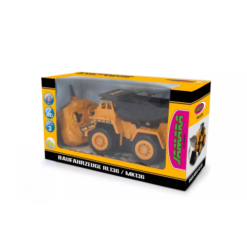 Jamara Kipplaster MK136 1:36 2,4 GHz - camião basculante - 1:36 - rapazes - 6 anos - 320 g (410151)