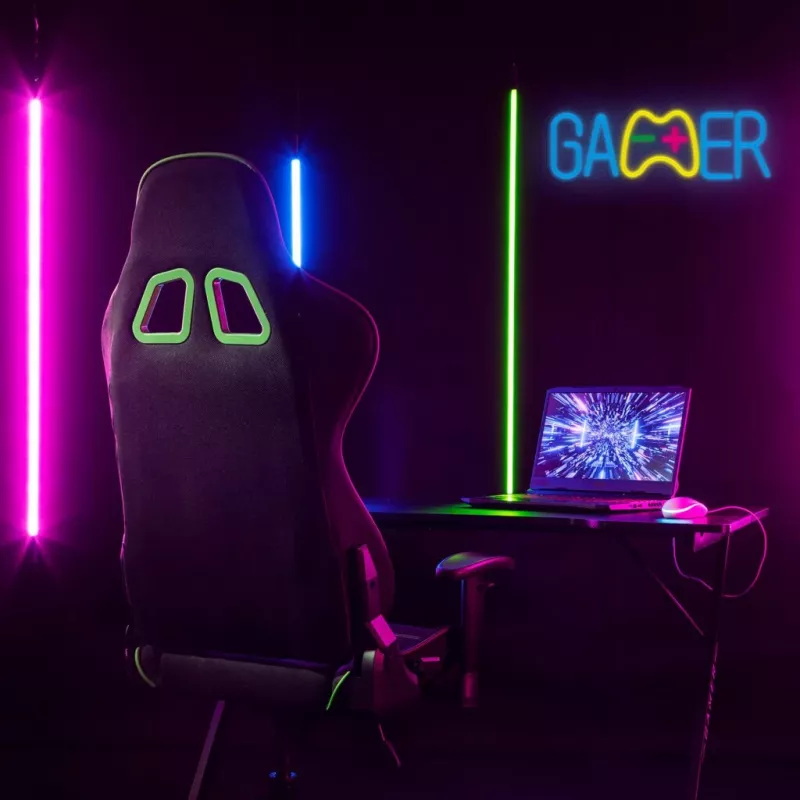 Manta SNL62MT GAMER luz de néon LED, USB, 5 W, multicolor