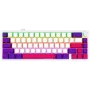 LORGAR KBP70MW, Teclado de gaming mecânico sem fios 65% Pro, branco, layout EN