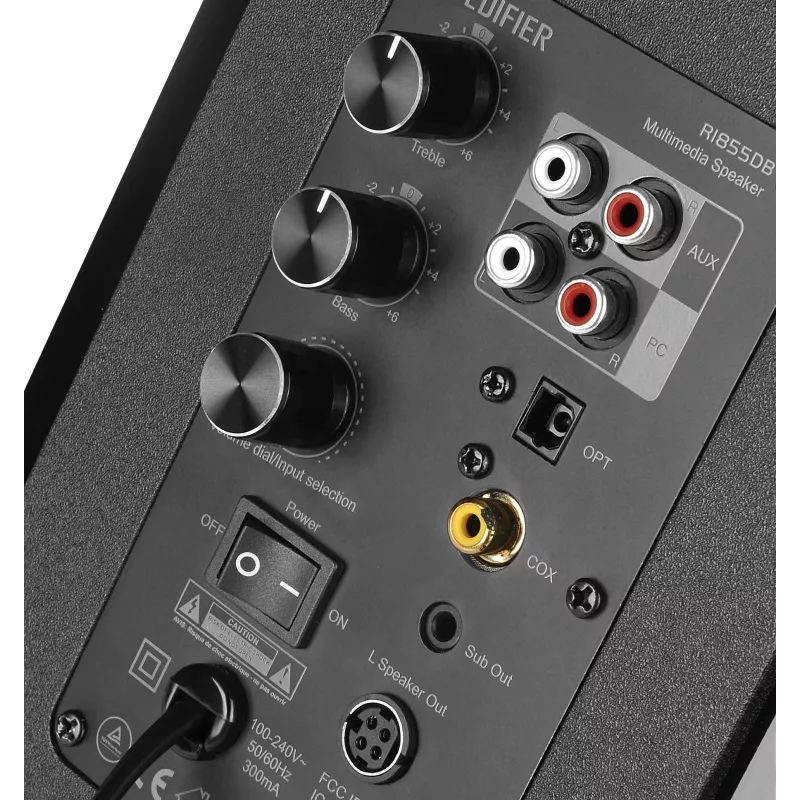 Colunas de estante Edifier Studio R1855DB Bluetooth - preto