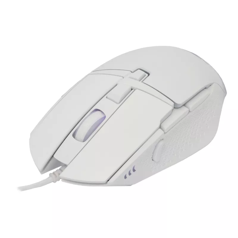 Rato Baracuda BGM-051 Raptor branco USB
