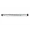 Patch panel Extralink 24 portas STP, modular, 24 portas