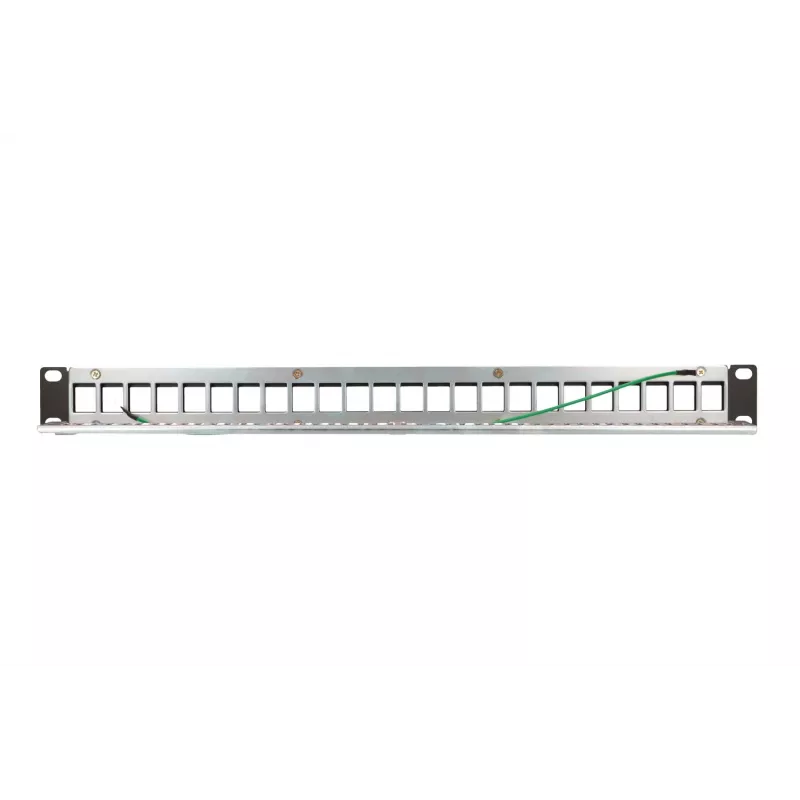 Patch panel Extralink 24 portas STP, modular, 24 portas