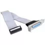 Chapa de slot paralela plana DeLOCK 84476
