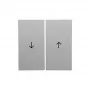 Berker 1625 19 09 Tecla basculante para estores PWS