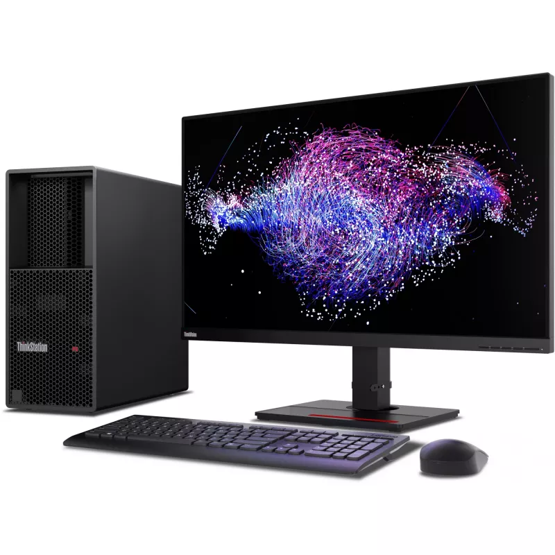 Lenovo ThinkStation P3 Tower Gen 2 Intel Core Ultra 9 285K 64 GB DDR5-SDRAM 1 TB SSD NVIDIA RTX 2000 Ada Windows 11 Pro Workstation preto