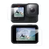 Proteção de ecrã em vidro temperado Telesin 3 em 1 para GoPro Hero 13 Black (S6-FLM-07-TGP) – conjunto de 3 peças