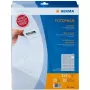 HERMA 7698 Fotophan bolsas para diapositivos 5x5, 10 folhas, transparente/mate