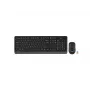Conjunto de teclado e rato sem fios A4Tech Fstyler FG1012, preto