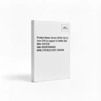 Cabo de servidor MITAC 1U CPU para suporte de 12 SSD NVMe (Kit CYPCBLSL112KIT_99A5A8)