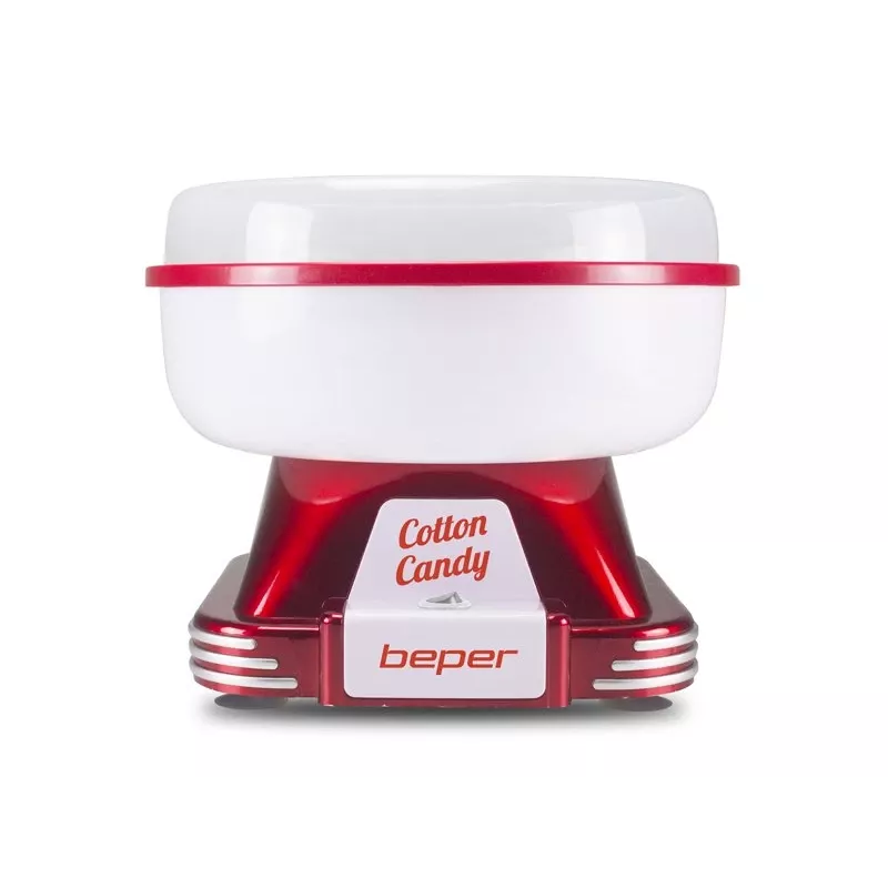 Máquina de algodão-doce Beper P101CUD250 250W, máquina de bancada compacta para casa e pequenos eventos
