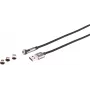 Cabo USB-A magnético 3 em 1 ShiverPeaks S/CONN 540° 7 pinos, 1,0 m