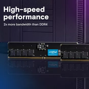 Memória Crucial DDR5 Módulo 8GB 5600MHz
