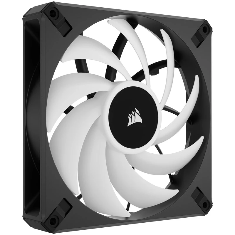 Corsair iCUE AF140 RGB ELITE CO-9050156-WW ventoinha para caixa, PWM, 140 mm, (2 unid.) com controlador RGB, preta