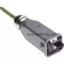 Conector Harting Han® 3 A RJ45, reto polos: 4 Han® 3 A RJ45 cinzento 09 45 115 1100 1 unid. (09 45 115 1100)