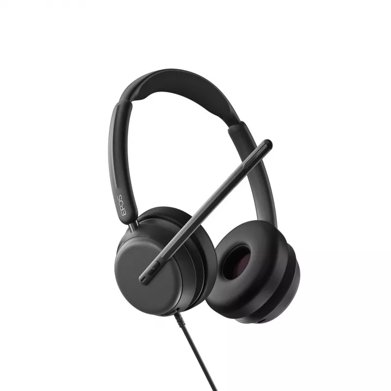 EPOS IMPACT 860 ANC headset com fios arco de cabeça headset escritório/call center USB Type-C preto