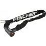 Corrente com cadeado FISCHER 85898, 900 mm de comprimento, aço temperado, preto
