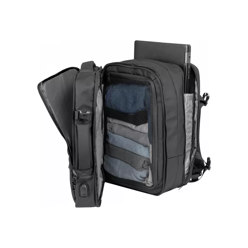 Natec Camel Pro mochila para portátil 17,3 polegadas, preta (NTO-2116)