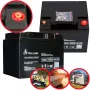 Bateria de UPS Extralink Accumulator AGM 12V 45Ah — chumbo-ácido selada (VRLA), 1 unid., preto