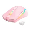 Rato gaming Onikuma CW905 rosa 2.4G sem fios