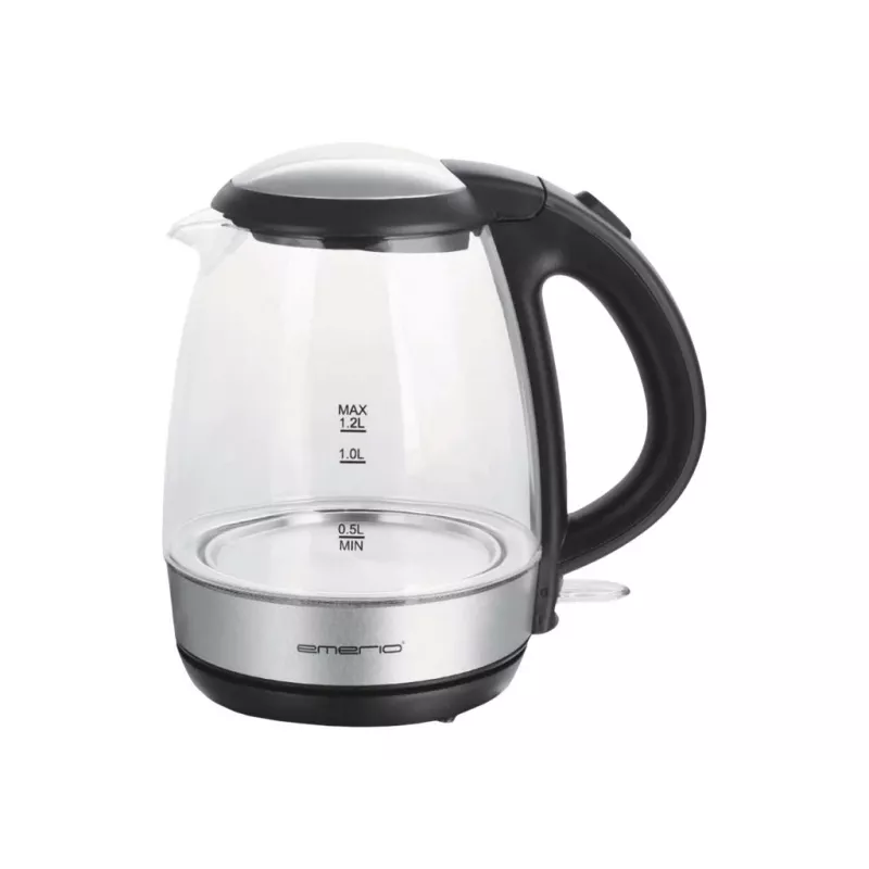 Chaleira elétrica Emerio 1,2L 2200W vidro