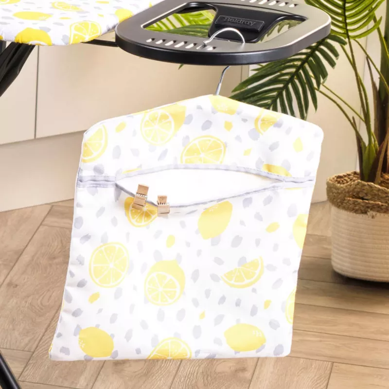 Saco para molas de roupa Beldray LA032005LEMFEU7 estampado limões – saco de armazenamento suspenso para molas de roupa